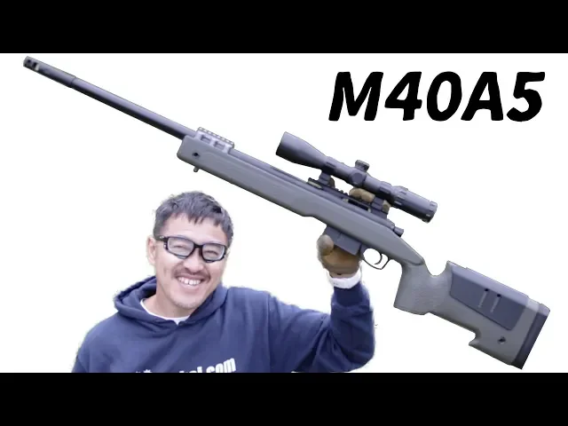 m40a5 ボルトアクション マルイ+フロンティアスコープ マック堺 中古 エアガンレビュー